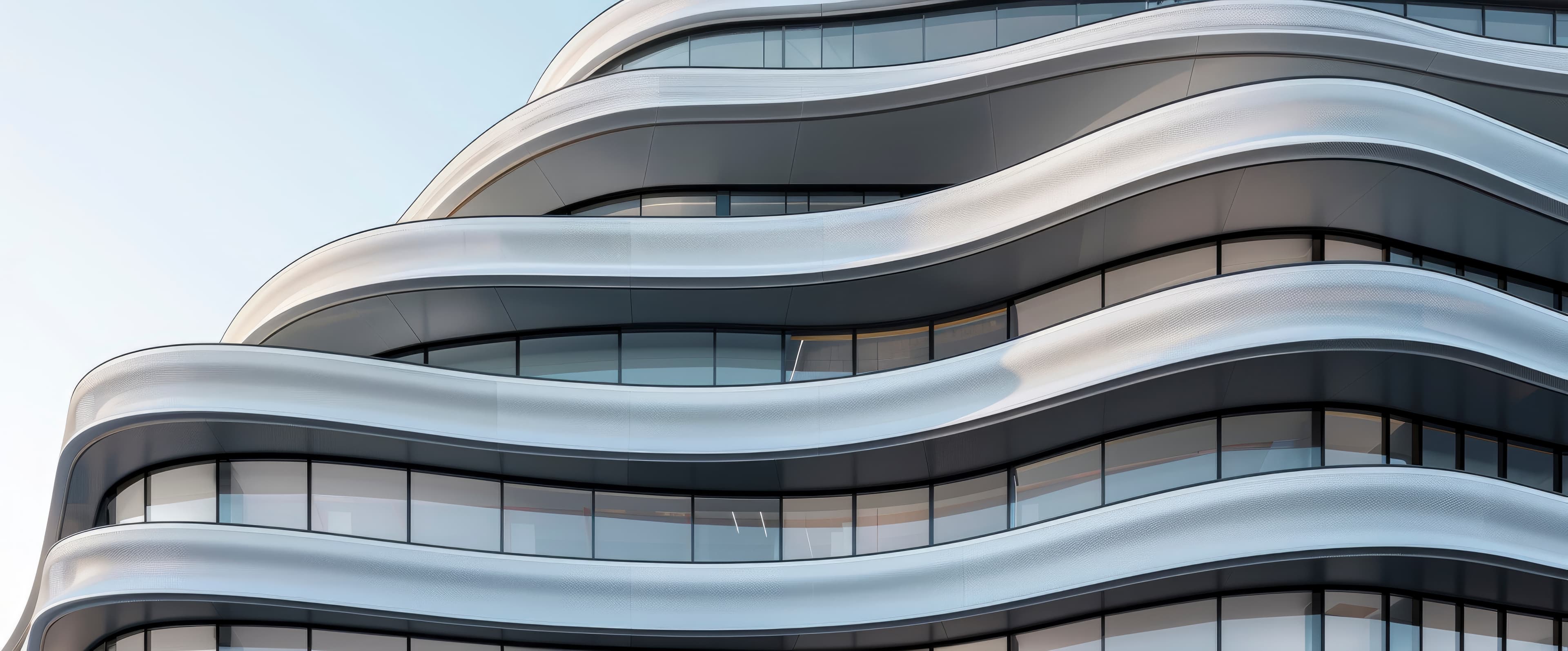 Modern building facade